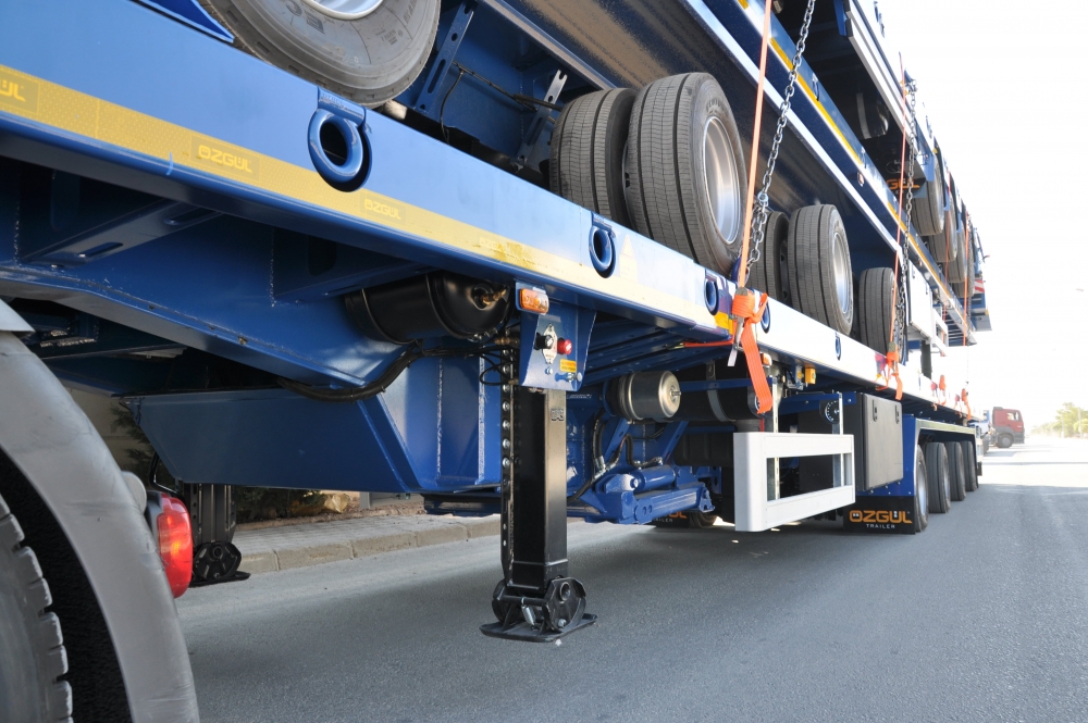 4 AXLE PLATFORM TRAILER PRODUCTS ÖZGÜL TREYLER A  